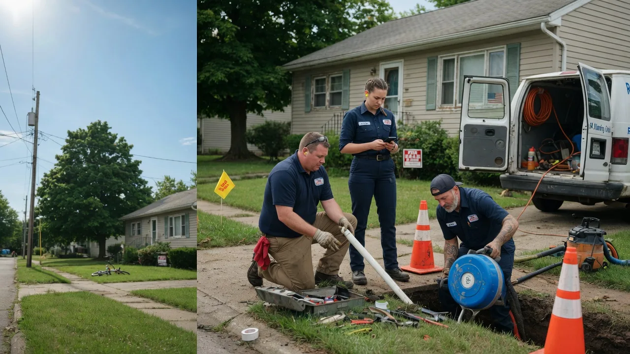 Sewer Line Repair in Butler, IN near me